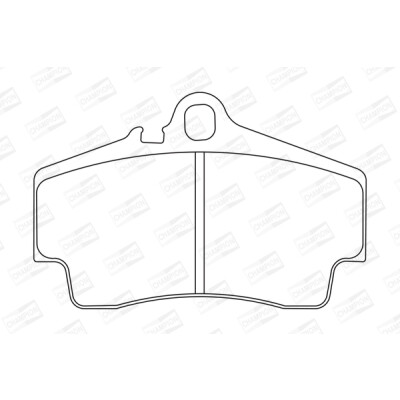 Jogo de pastilhas para travão de disco