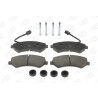 Jogo de pastilhas de freio CHAMPION 573261CH