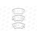 Jogo de pastilhas de freio CHAMPION 573270CH