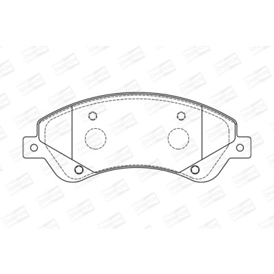 Jogo de pastilhas para travão de disco