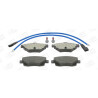 Jogo de pastilhas de freio CHAMPION 573277CH