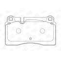 Jogo de pastilhas para travão de disco