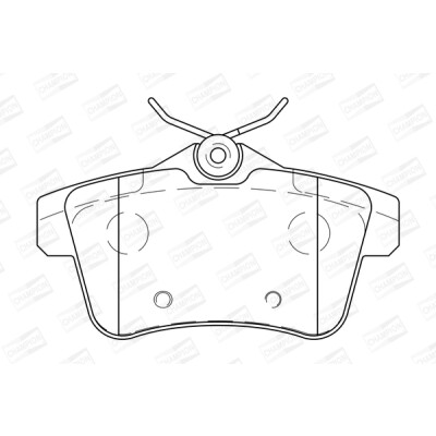 Jogo de pastilhas para travão de disco