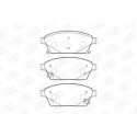 Jogo de pastilhas de freio CHAMPION 573325CH