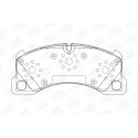 Jogo de pastilhas para travão de disco