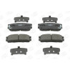 Jogo de pastilhas de freio CHAMPION 573386CH