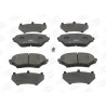 Jogo de pastilhas de freio CHAMPION 573639CH