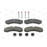 Jogo de pastilhas de freio CHAMPION 573717CH