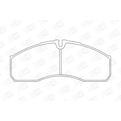Jogo de pastilhas para travão de disco
