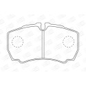 Jogo de pastilhas de freio CHAMPION 573721CH
