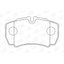 Jogo de pastilhas para travão de disco