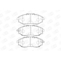 Jogo de pastilhas de freio CHAMPION 573751CH