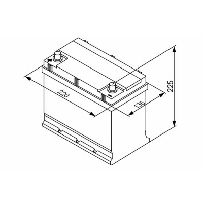 Bateria S3 017 45Ah