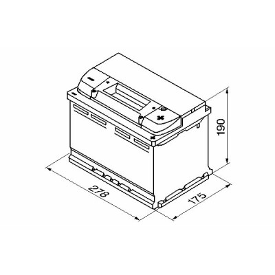 Bateria S4 008 74Ah