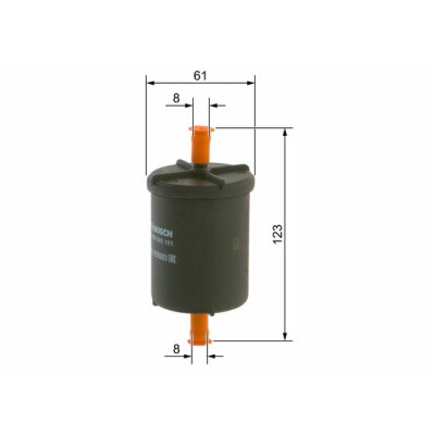 Filtro de combustível BOSCH 0 450 902 151