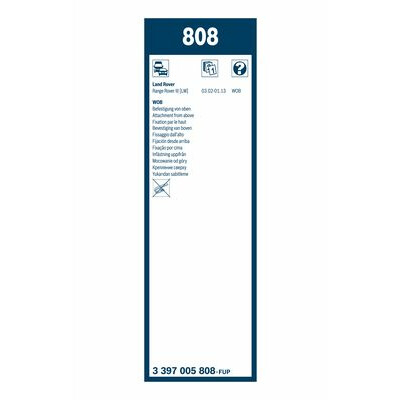Limpadores de para-brisa BOSCH 3 397 005 808