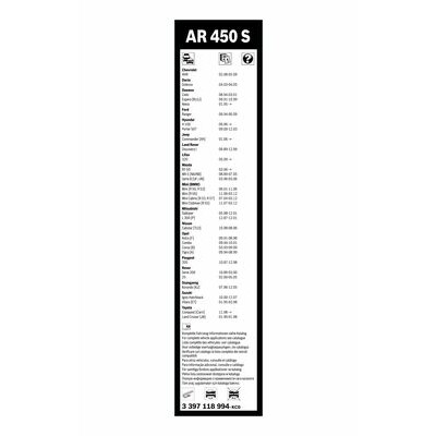 Aerotwin Retrofit BOSCH 3 397 118 994