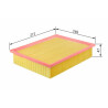 Filtro de ar BOSCH F 026 400 106