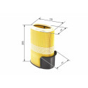 Filtro de ar BOSCH F 026 400 131