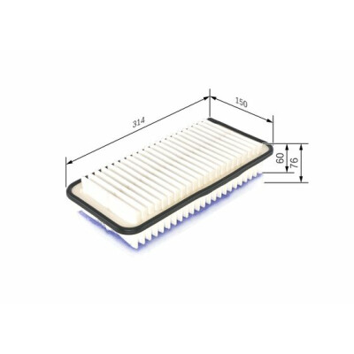 Filtro de ar BOSCH F 026 400 143