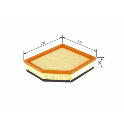 Filtro de ar BOSCH F 026 400 146