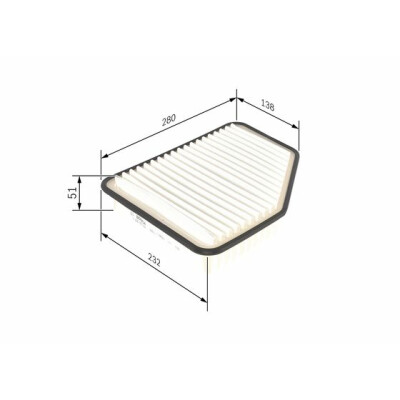 Filtro de ar BOSCH F 026 400 162