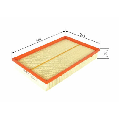 Filtro de ar BOSCH F 026 400 180