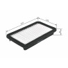 Filtro de ar BOSCH F 026 400 191