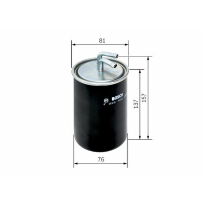 Filtro de combustível BOSCH F 026 402 086