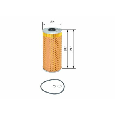 Filtro de óleo BOSCH 1 457 429 104