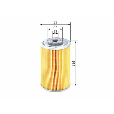 Filtro de combustível BOSCH 1 457 431 261