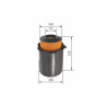 Filtro de ar BOSCH 1 457 433 005