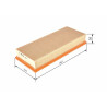 Filtro de ar BOSCH 1 457 433 052