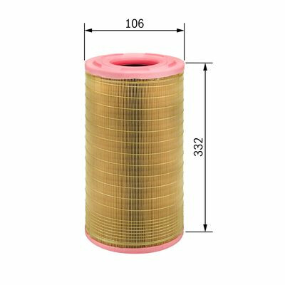 Filtro de ar BOSCH 1 457 433 069