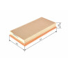 Filtro de ar BOSCH 1 457 433 276
