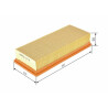 Filtro de ar BOSCH 1 457 433 282