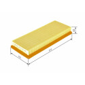 Filtro de ar BOSCH 1 457 433 520