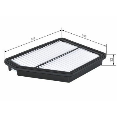 Filtro de ar BOSCH 1 457 433 584