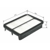 Filtro de ar BOSCH 1 457 433 784