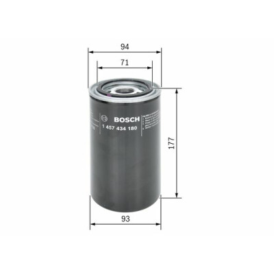Filtro de combustível BOSCH 1 457 434 180