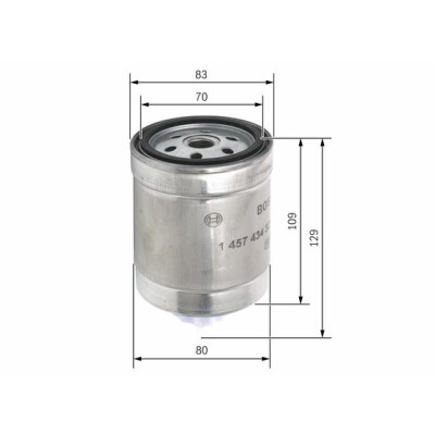 Filtro de combustível BOSCH 1 457 434 321