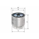 Filtro de combustível BOSCH 1 457 434 443