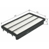 Filtro de ar BOSCH 1 987 429 151