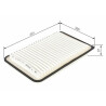 Filtro de ar BOSCH 1 987 429 184