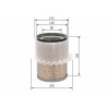 Filtro de ar BOSCH 1 987 429 186