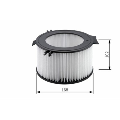 Filtro de ar de cabine BOSCH 1 987 432 056