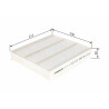 Filtro de ar de cabine BOSCH 1 987 432 133