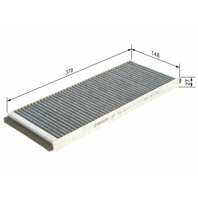 Filtro de ar de cabine BOSCH 1 987 432 317