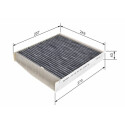 Filtro de ar de cabine BOSCH 1 987 432 464