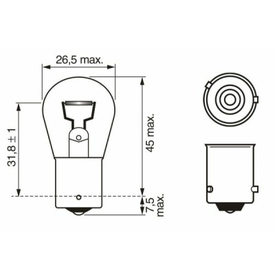 BOSCH 1987302213 Luz piscante